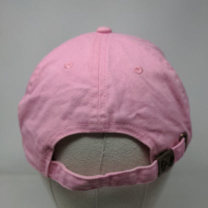 Sea Isle City New Jersey Est 1882 Slideback Hat Pink OSFA Adjustable Embroidered