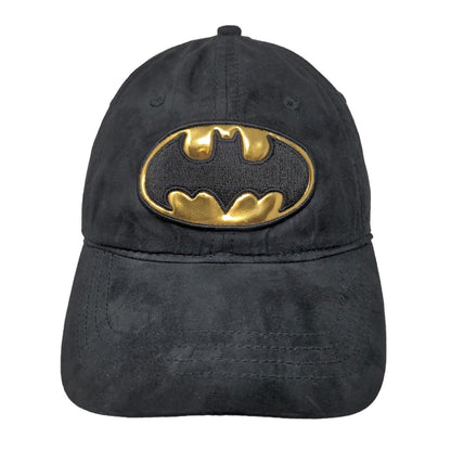 Batman DC Comics Men's Slideback Hat Black OSFM Embroidered Logo