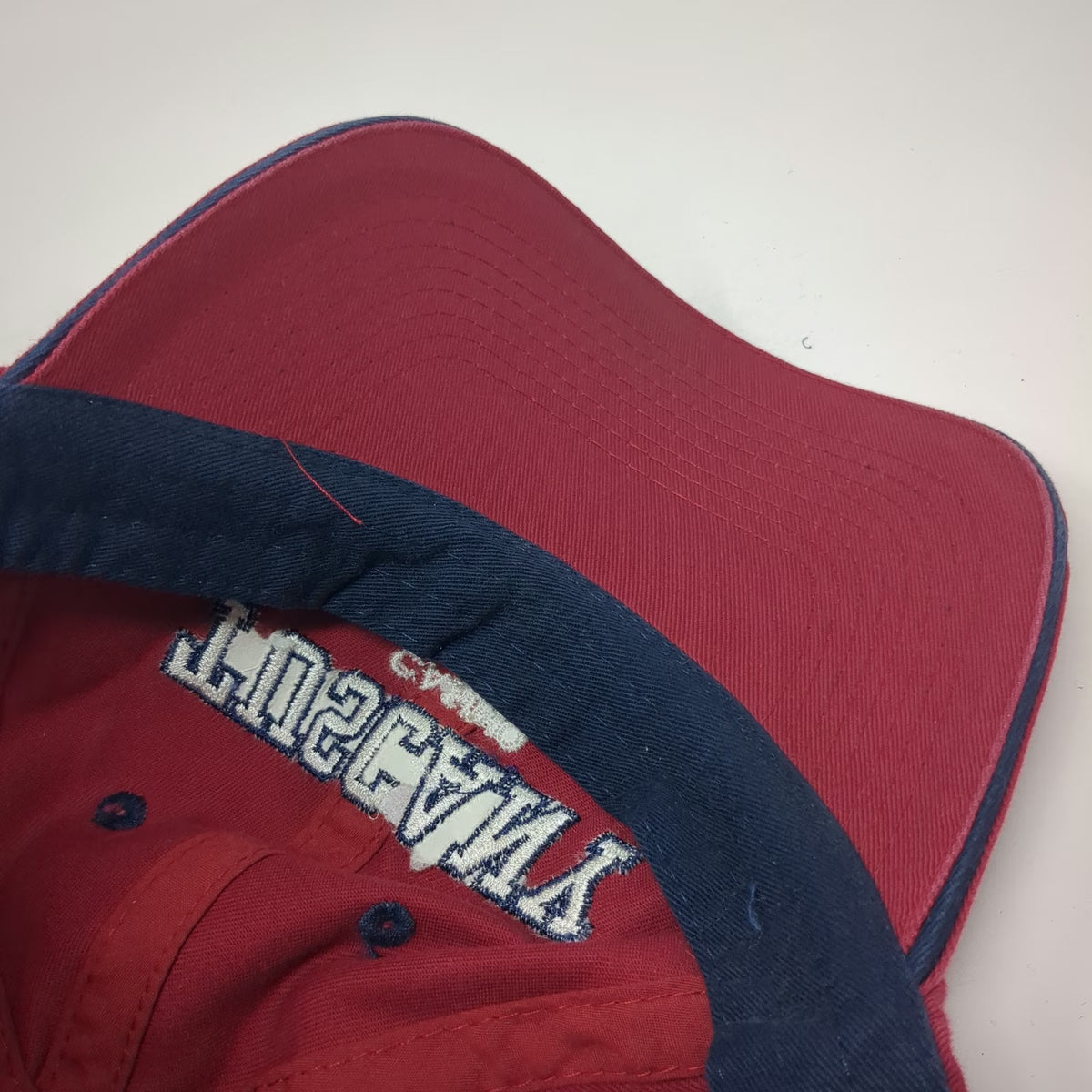 Attitude 101 Baseball Cap Red One Size Tuscany Casino Las Vegas Embroidered Hat