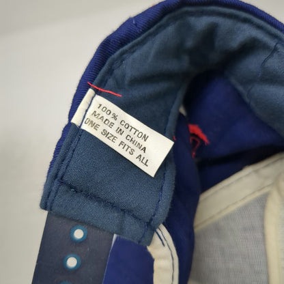 Marillion Trucker Blue Band Snapback Hat Metal Pin Embroidery Graphic Vintage
