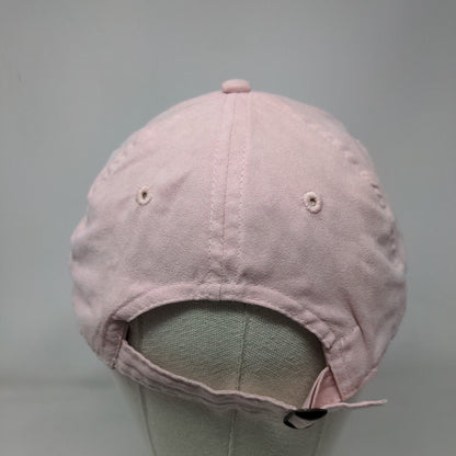 Unbranded Slideback Hat Solid Pink One Size Adjustable 6 Panel Blank