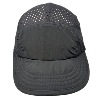 Coal 5 Panel Hat Black One Size Mesh Crown Slideback Lightweight Nylon Outdoor