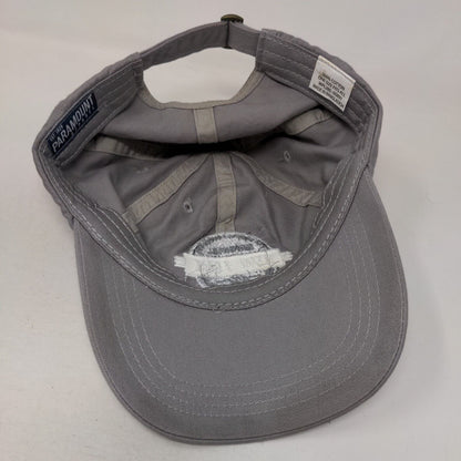 Original New York Slideback Hat Gray OSFA Embroidered 6 Panel Paramount