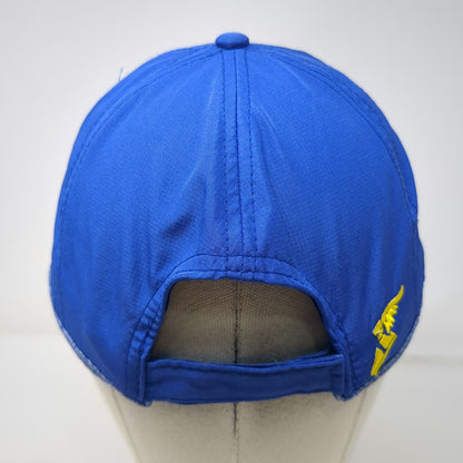 Goodyear Baseball Cap Blue One Size Racing Winged Foot Embroidered Strapback Hat
