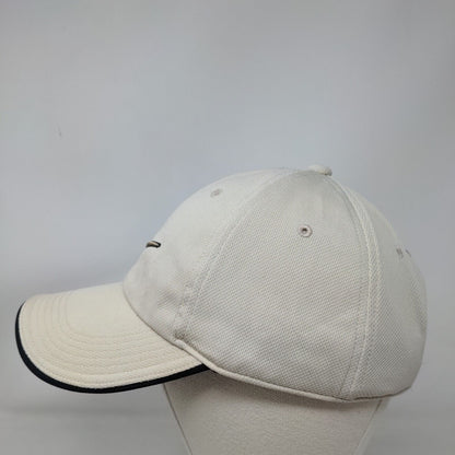 Nike Golf Strapback Hat Tan OSFM Adjustable Embroidered Swoosh 6 Panel