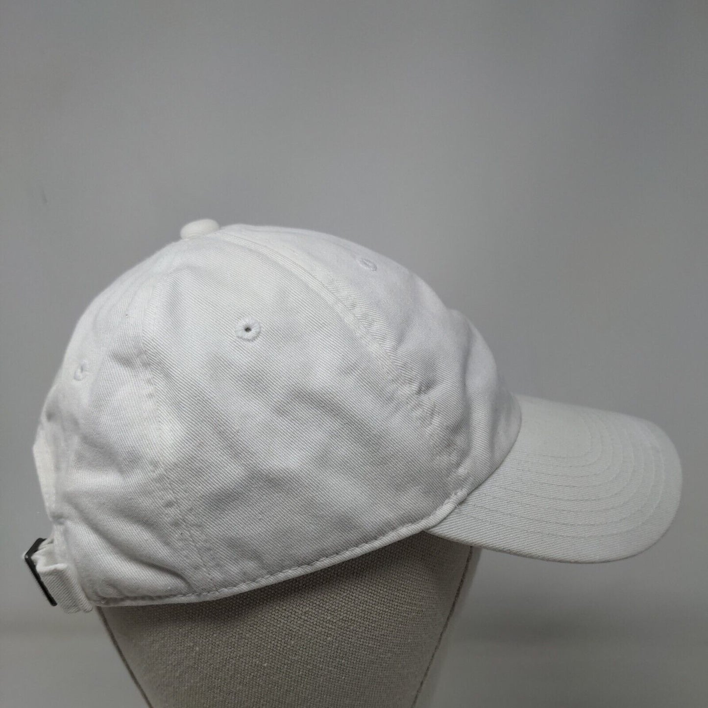 Nike Slideback Hat White OSFM Adjustable Embroidered Heritage86 6 Panel