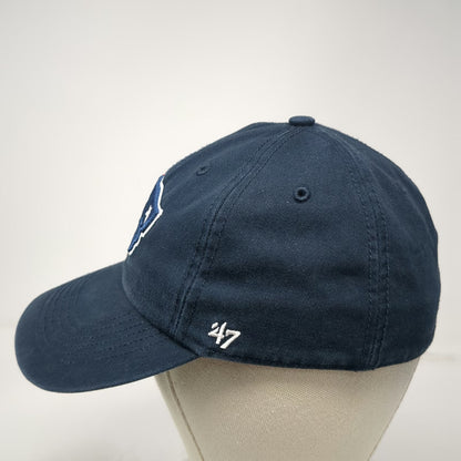 New England Patriots NFL '47 Blue Small Cap Hat Green Underbrim Fitted Logo