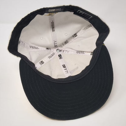 New Era 59FIFTY Florida Where I'm From Fitted Hat White Yellow Size 7 5/8