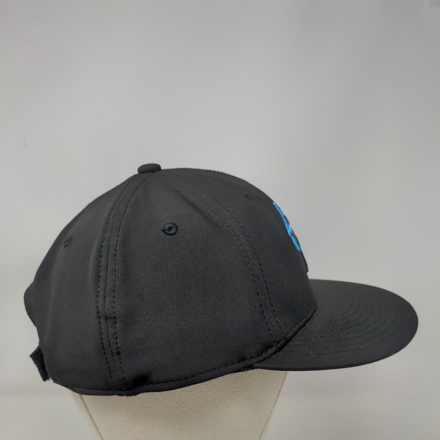 Florida Marlins Strapback Hat Black OSFM Embroidered Logo OC Sports