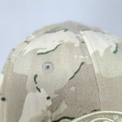 QuikSilver Edition Fitted Hat Camouflage One Size Embroidered Vented Holes