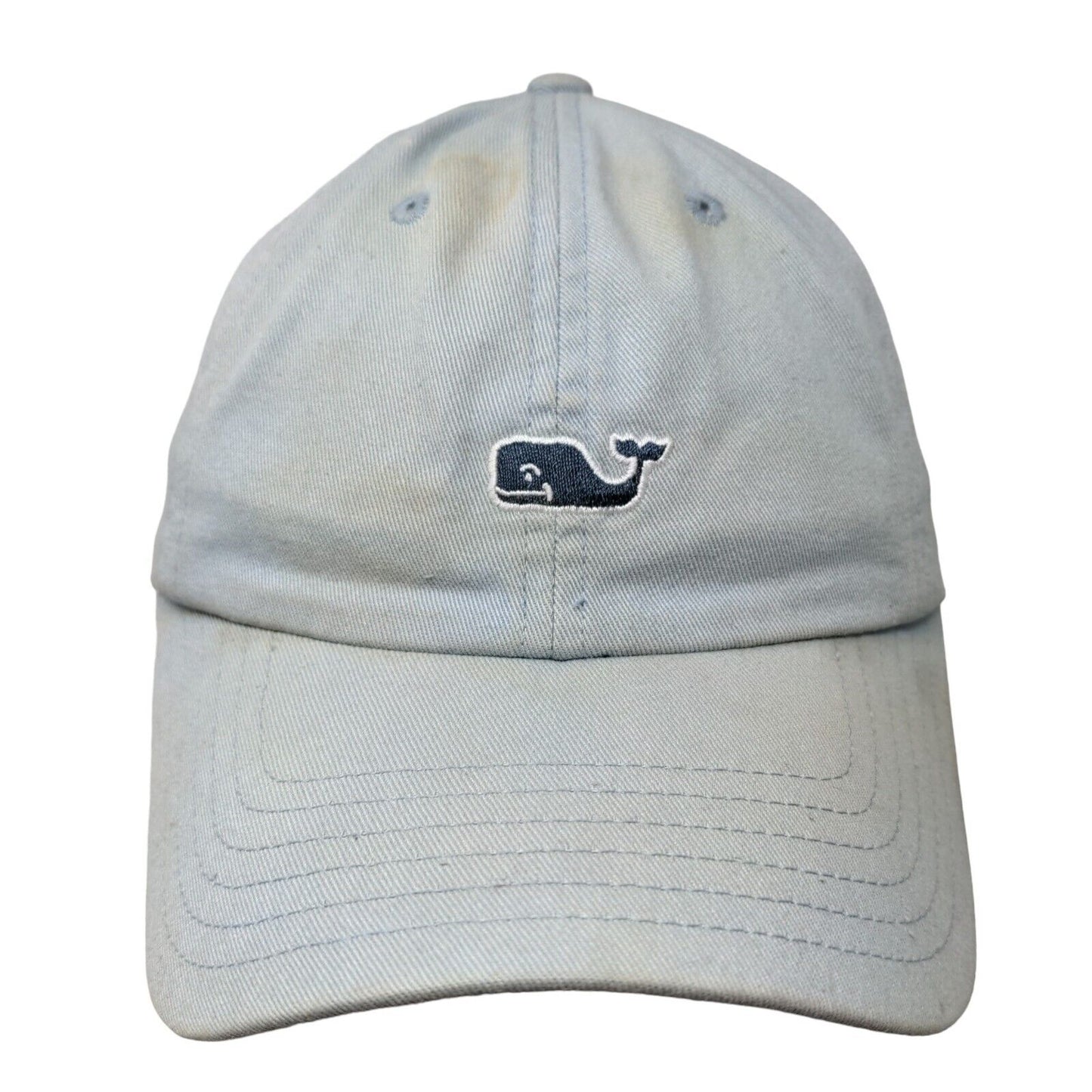 Vineyard Vines Slideback Hat Blue Adjustable Embroidered Whale Logo