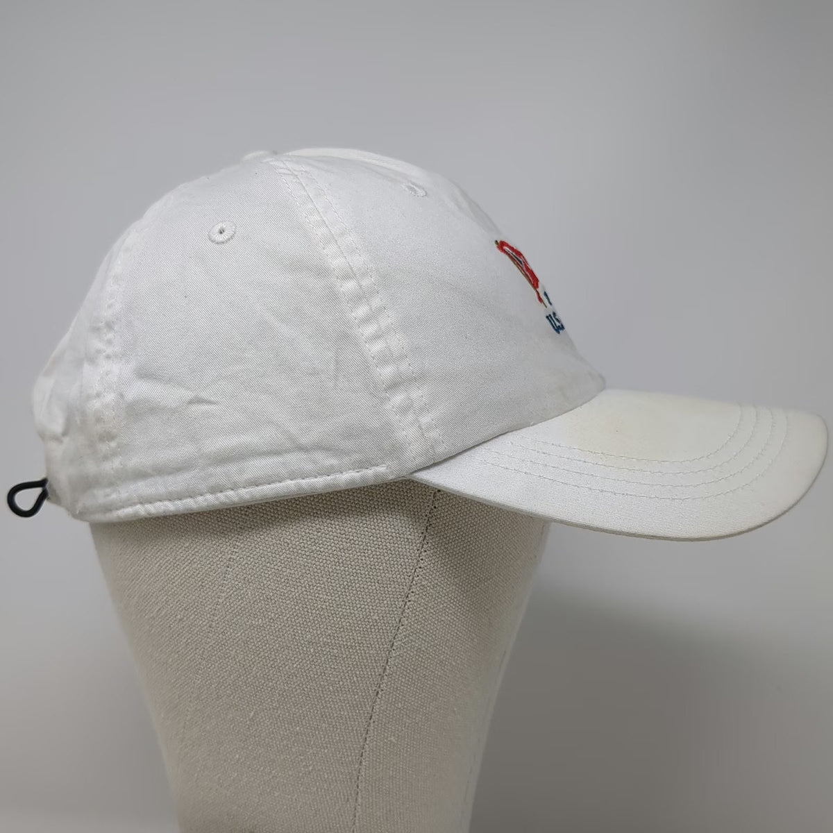 ahead Baseball Cap White One Size USGA Member LACC 123rd U.S. Open Cotton Hat