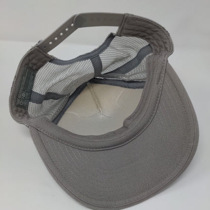 Coal Snapback Trucker Hat Gray OSFA Adjustable Breathable Mesh Back 6 Panel