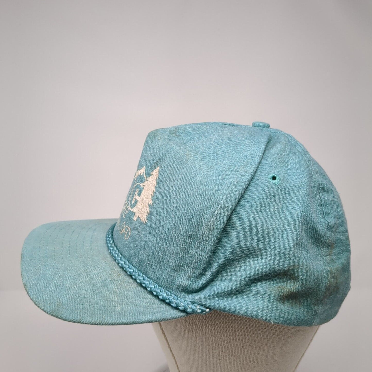 BMC West Pocatello ID Snapback Rope Hat Blue One Size Adjustable Cobra