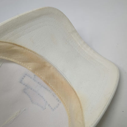 Harley-Davidson 5 Panel White One Size Hat Rhinestone Studded Strapback Cotton