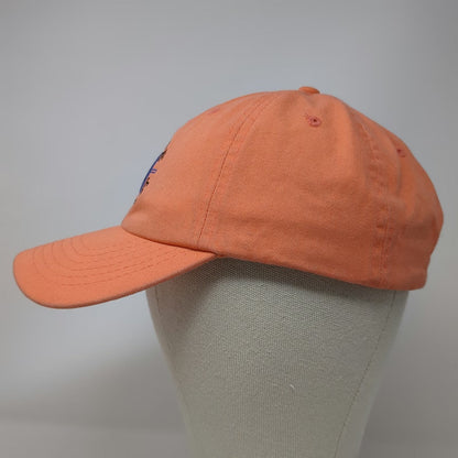 Rascals Baseball Cap Orange One Size Seaside Oregon Elev 13 FT Slideback Hat