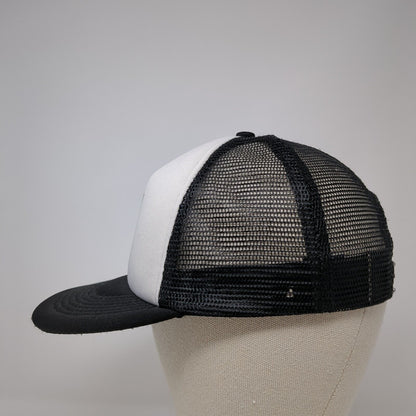 Idaho Mtn High Industries Mesh Back Trucker Hat Black One Size Colorblock