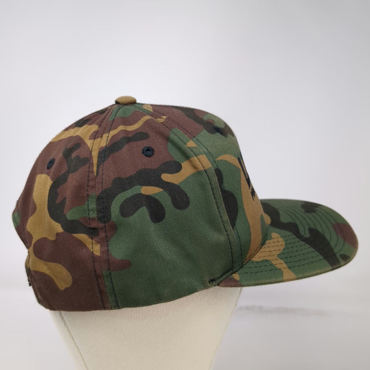 Yupoong Snapback Lucky Pro Scooters Green One Size Camo Clover Flat Brim Hat