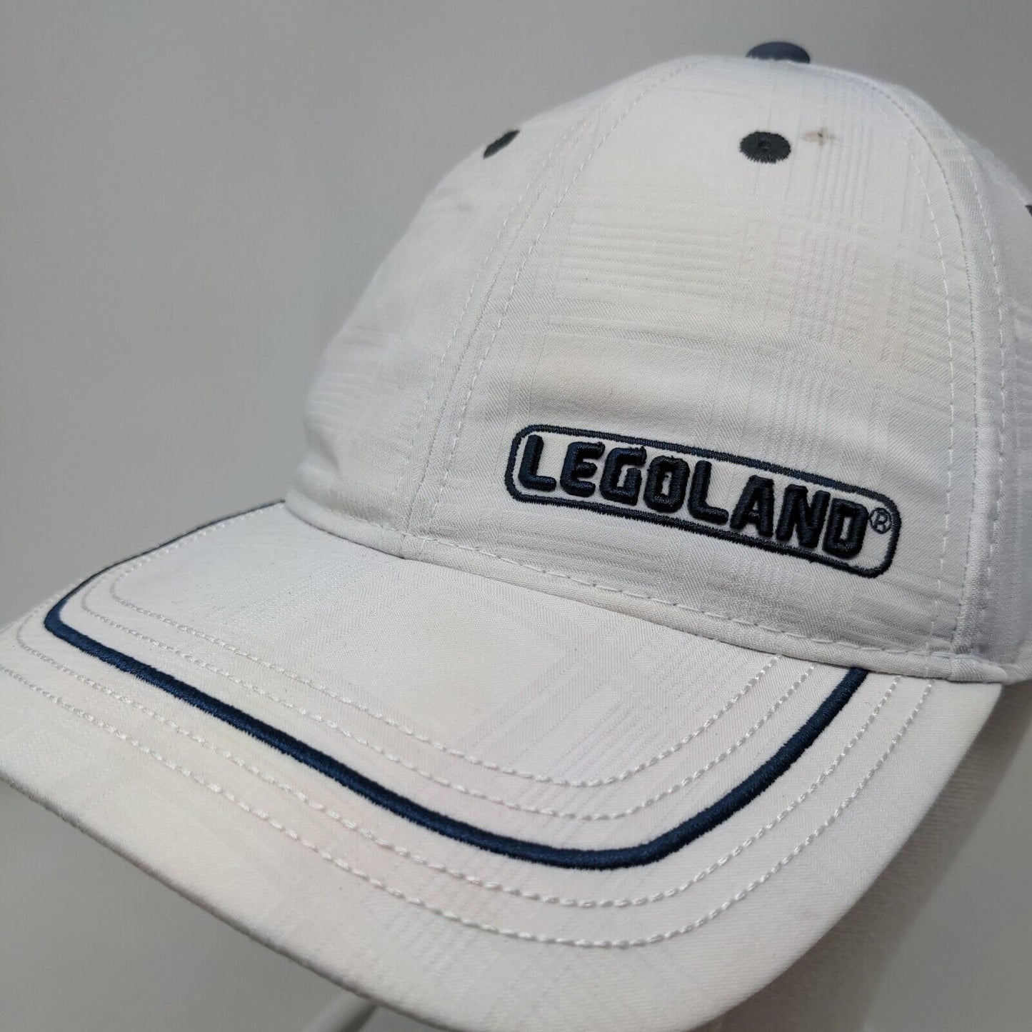 Legoland Strapback Hat White One Size Embroidered Adjustable Lego