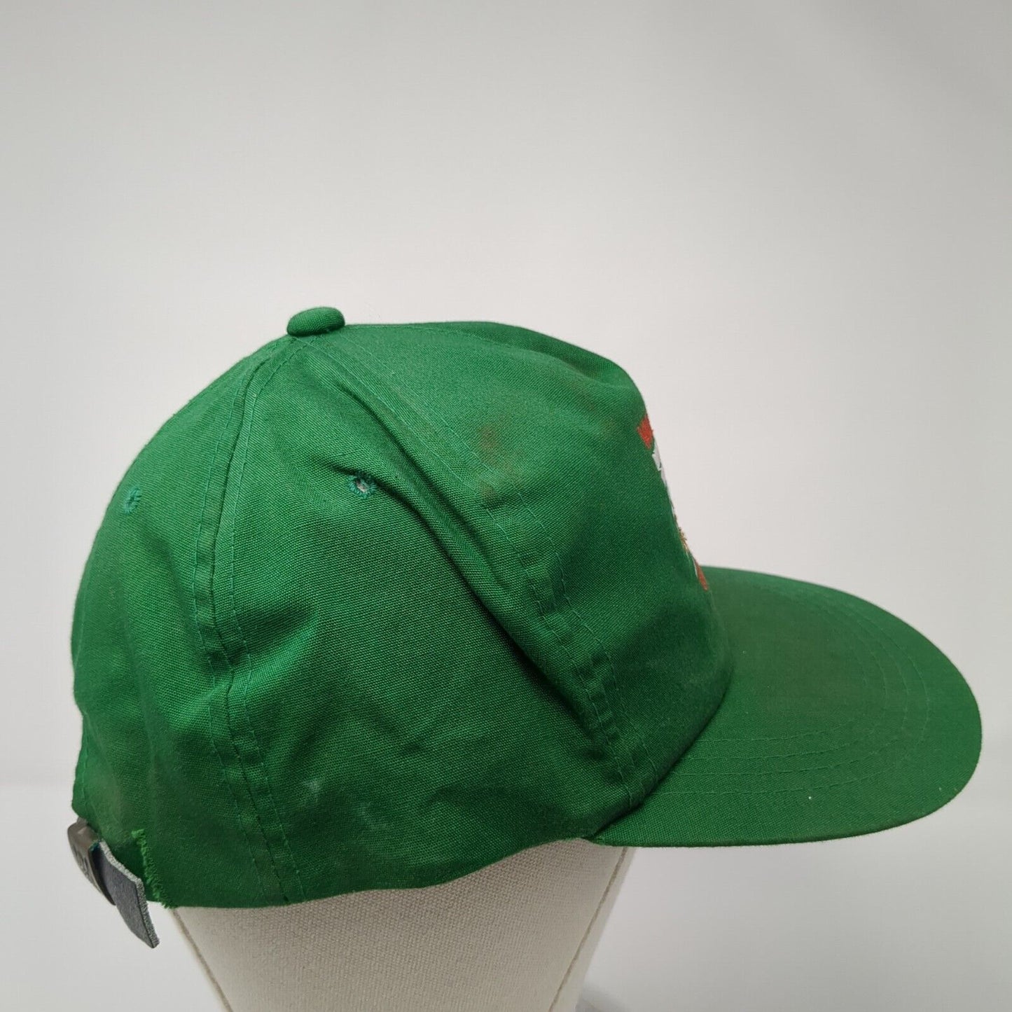 WesTom Corporation Baseball Cap Green One Size Adjustable Embroidered Yupoong