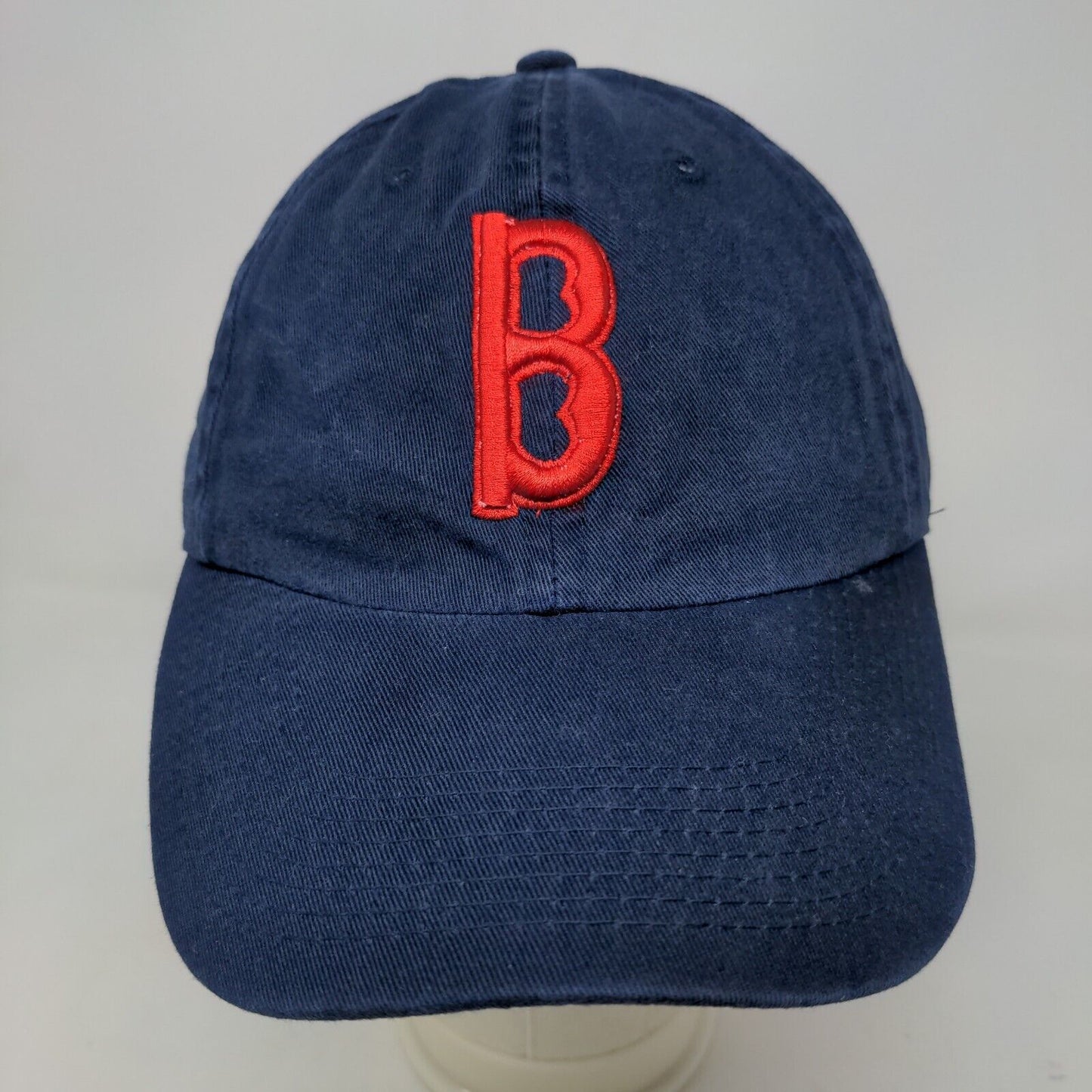 Bay State Apparel Boy's Strapback Hat Blue Embroidered Boston Logo