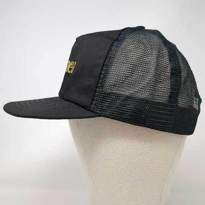 NJEA NEA Trucker Hat Black One Size Snapback Mesh Education Association Union