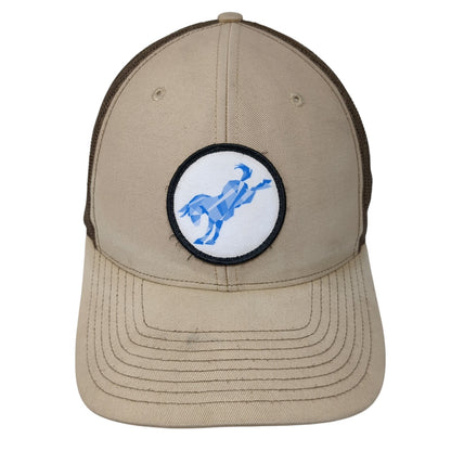 Onager Optek Snapback Mesh Back Trucker Hat Brown One Size Richardson