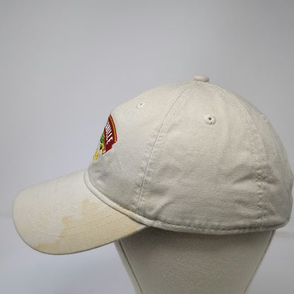 Margaritaville Baseball Cap Beige One Size Tequila Palm Tree Slideback Hat Logo