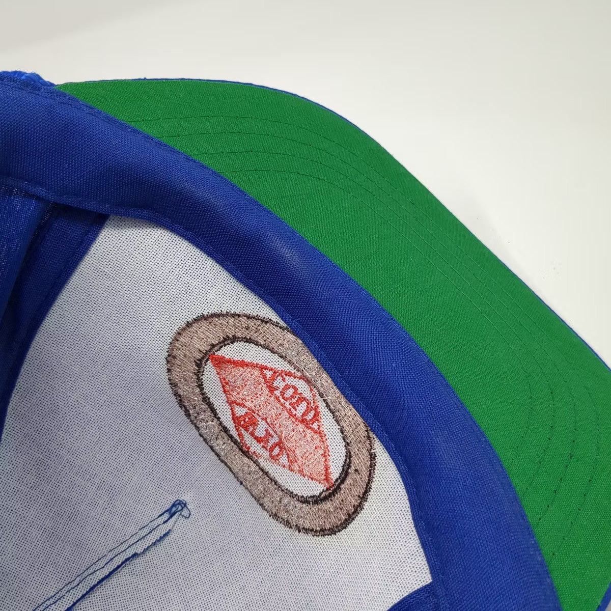 Yupoong 5 Panel Blue One Size Hat Snowy Range Railroad Route Snapback Rope