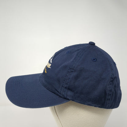Kokanee Glacier Beer Strapback Hat Blue One Size Adjustable Embroidered