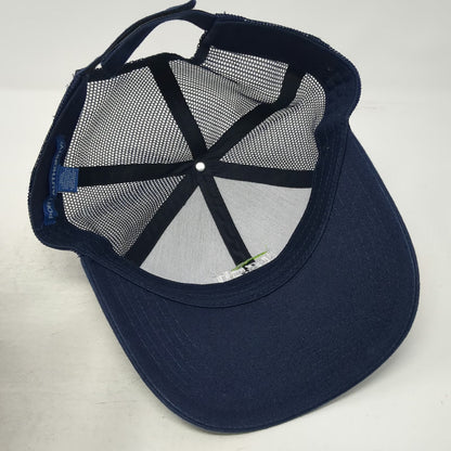 Port Authority Baseball Cap Blue One Size Jtech Institute Mesh Strapback Hat