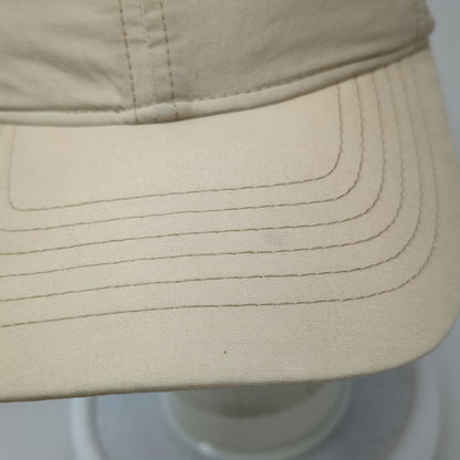 Dockers Baseball Cap Beige One Size Cotton Nylon Blend Slideback Strap Golf Hat