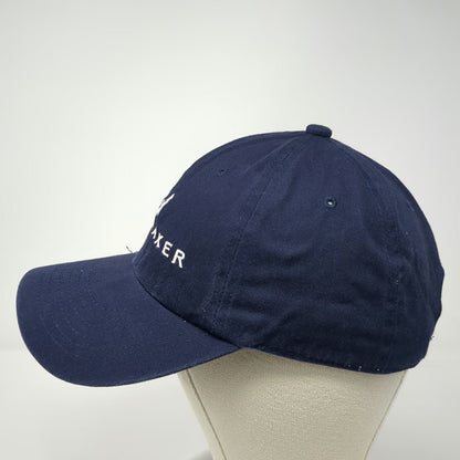 Waymaker Embroidered Logo Baseball Cap Blue OS Cotton Curved Brim Slideback Hat