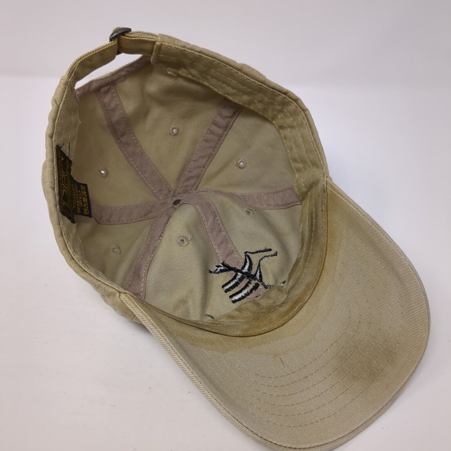 Shadow Valley Slideback Hat Tan One Size Adjustable Vent Holes Dpc