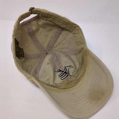 Shadow Valley Slideback Hat Tan One Size Adjustable Vent Holes Dpc