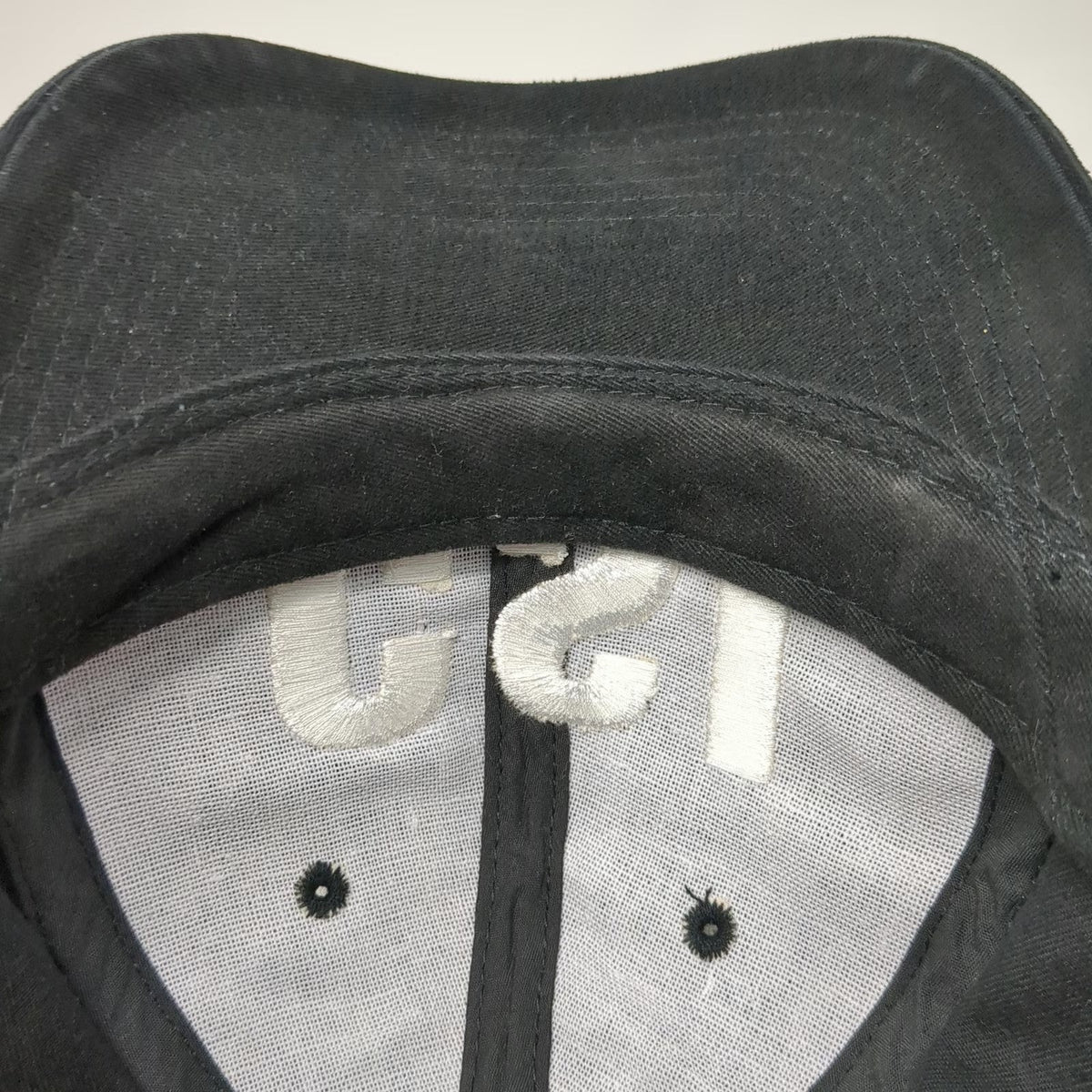Rothco CSI Black White Baseball Cap One Size Adjustable Cotton Hat Embroidered