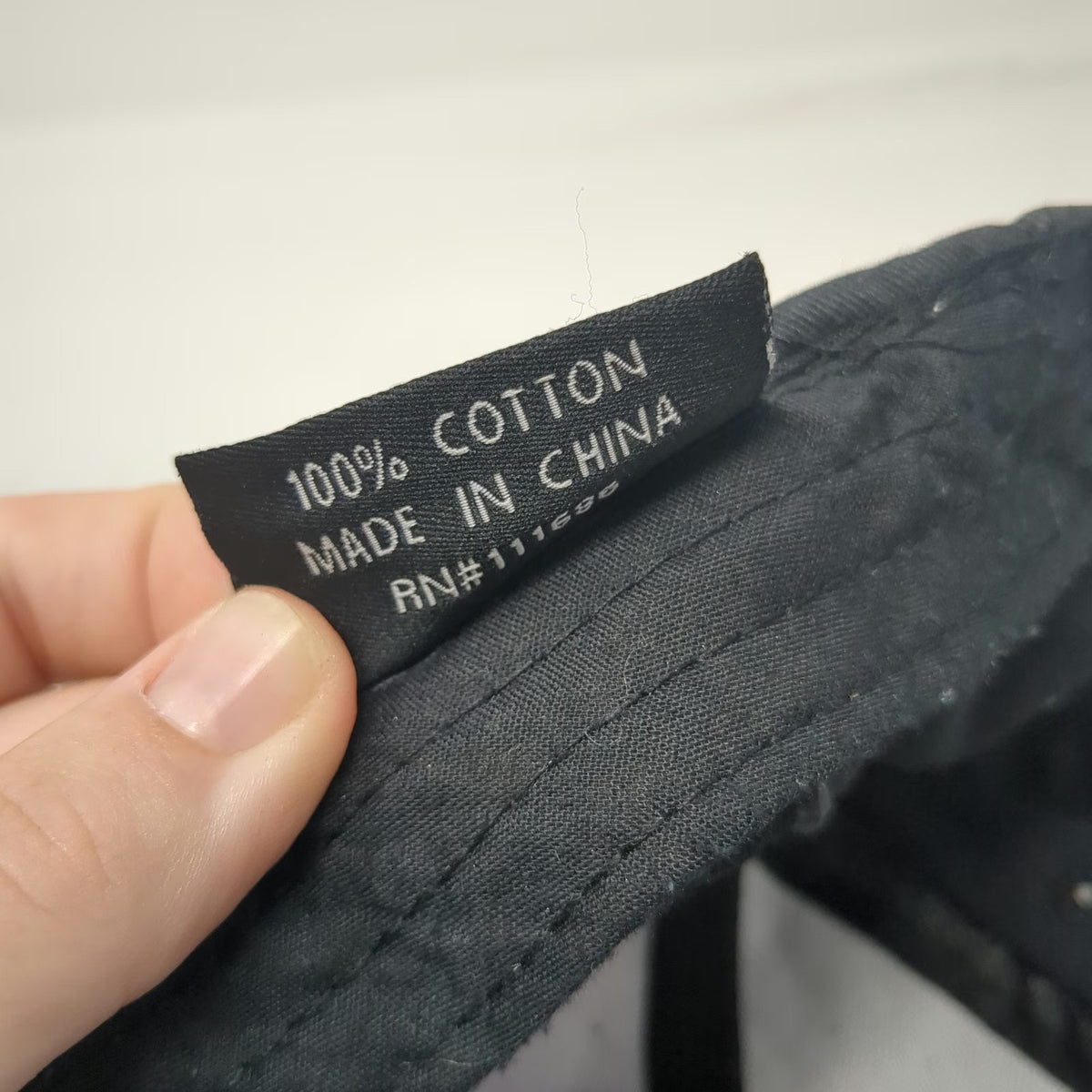 Image Solutions Albertsons Black Baseball Cap Hat OSFM Embroidered Cotton Strap