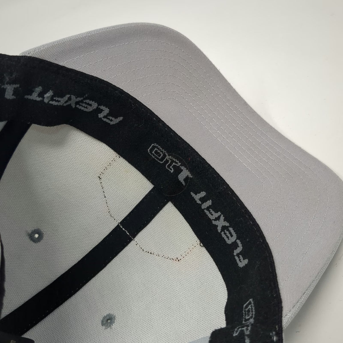 Flexfit 110 Baseball Cap Gray One Size Warrior Fuel Hunt Hat Strapback Patch