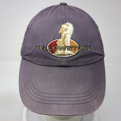 Sansegal Baseball Cap Blue One Size Yellowstone Geyser Cotton Adjustable Hat