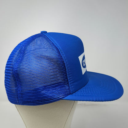 Sportcap Canfor Blue OSFM Trucker Hat Snapback Mesh Back Foam Logo Tree Patch