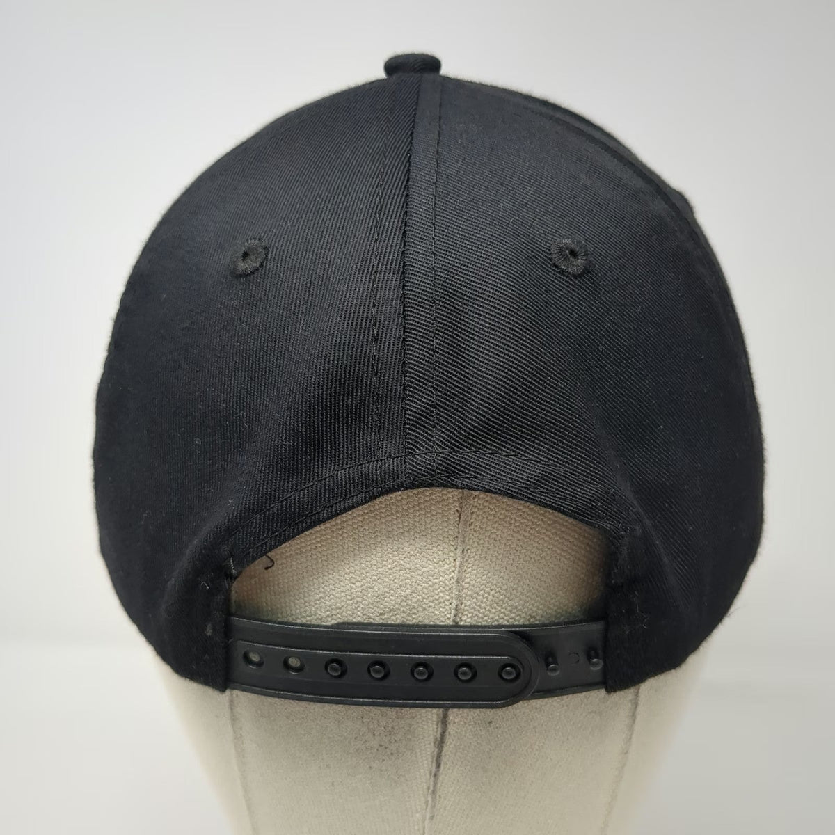 Anni Lyn Sportswear Snapback Hat Black One Size Rose Embroidery Polyester Cotton