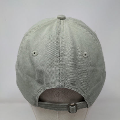 Spyglass Gardens Slideback Hat Tanish Green OSFM Embroidered 6 Panel