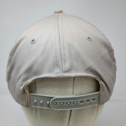Dixie College Rebels NCAA Tournament Snapback Gray Hat Green Underbrim Vintage