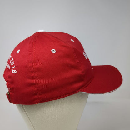 Majestic Resorts Punta Cana Christmas 2018 Baseball Cap Red White One Size Hat