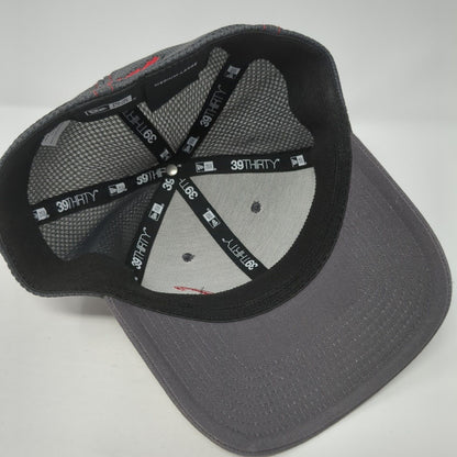 Garner Fitted Trucker Hat Gray M/L Lightweight Embroidered 39Thirty New Era