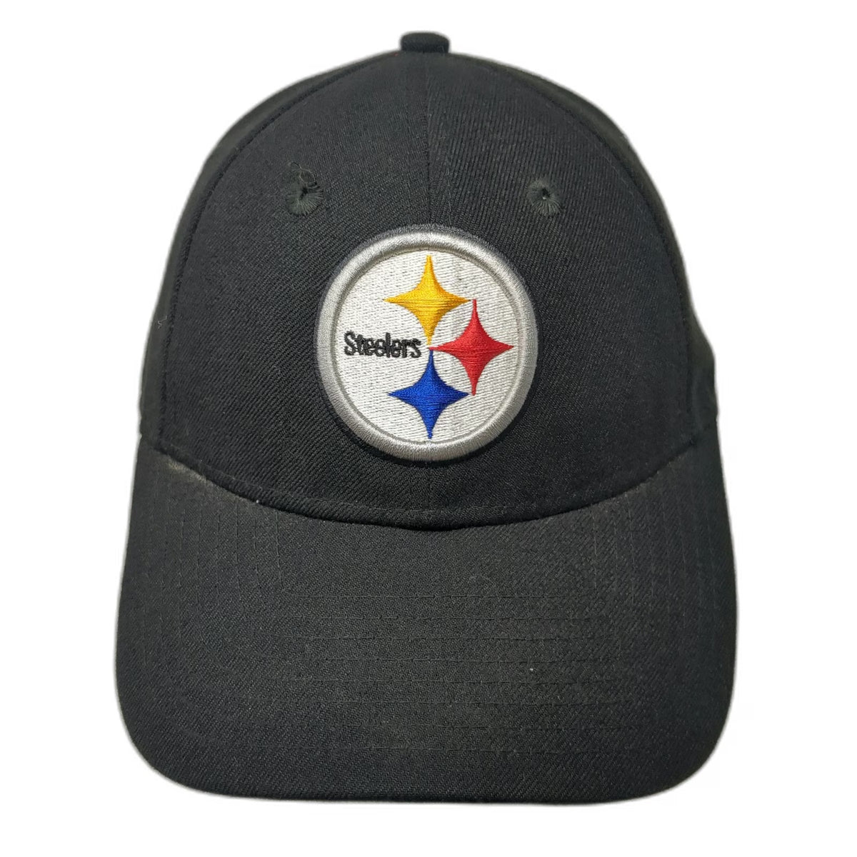New Era Pittsburgh Steelers NFL Black Cap One Size OS Adjustable Curved Brim Hat