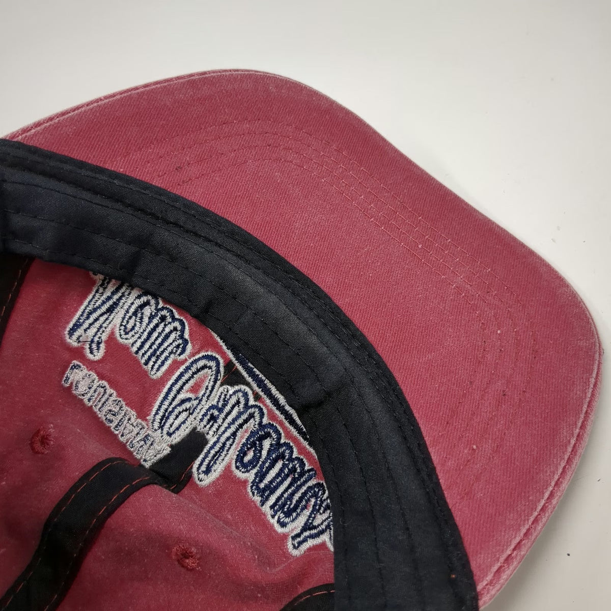 Lucky 7 Baseball Cap Red Blue White One Size New Orleans Louisiana Strapback Hat