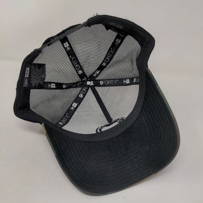 RimaCargo Snapback Mesh Back Trucker Hat Camo OSFM New Era 9Forty