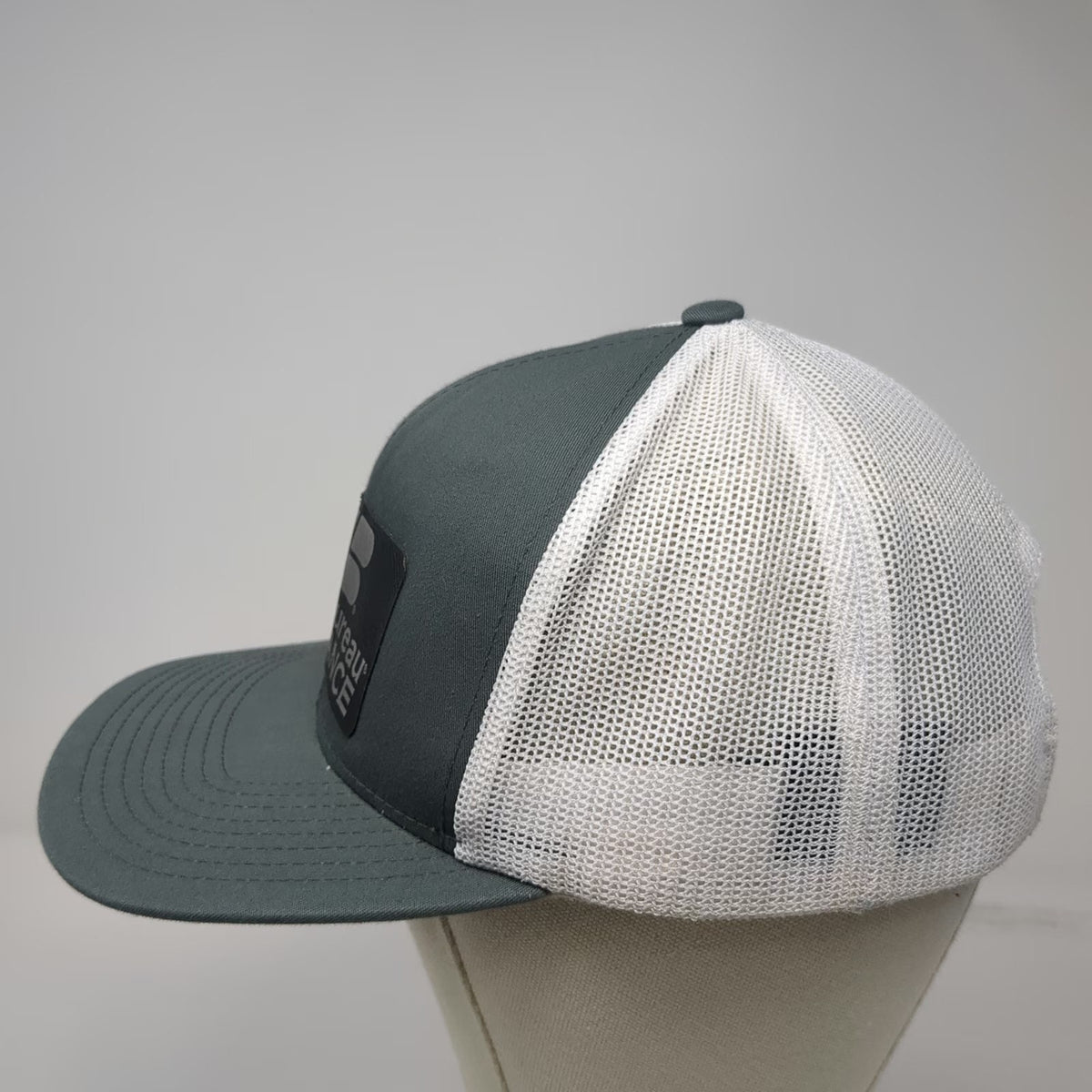 Pacific Headwear Snapback Gray One Size Farm Bureau Insurance Mesh Trucker Hat