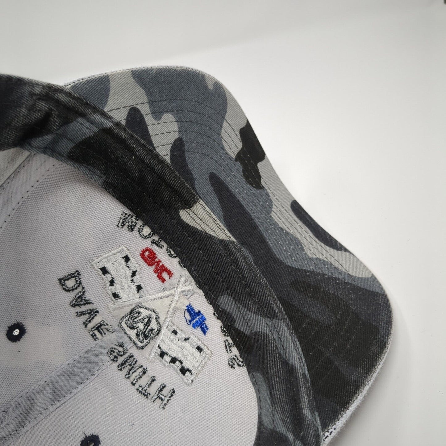 Dave Smith Motorsports Strapback Hat Camouflage One Size Adjustable 360 Apparel